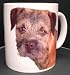Border Terrier DOG MUG (head)