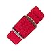 Wrist And Style Perlon Watch Strap (20mm, Red)