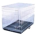 Precision Pet Two-Door Great Crate, Large 5000, 42" x 28" x 31", Chrome