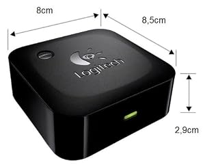 Logitech schnurloser Musikadapter für Bluetooth Audiogeräte
