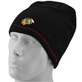 Reebok Chicago Blackhawks Black-Red Reversible Official Team Beanie