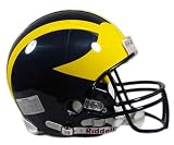Tom Brady Michigan Wolverines Autographed Authentic Pro Line Full Size Helmet