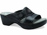 Dansko Women's Sunny Sandal,Black,39 EU (US Women's 8.5-9 M)
