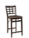 Triena 24 in. Windowpane Folding Center Stool