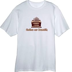 Cake or Death Novelty T Shirt