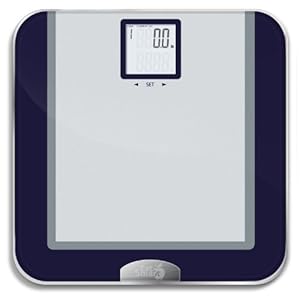 EatSmart Precision Tracker Digital Bathroom Scale w/ 400 lb. Capacity and EatSmart AccuTrack Software