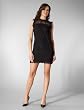 Milly Open-back Sleeveless Dress in Black