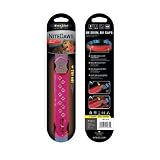 Nite Dawg Bright Red Flash or Glow LED Collar Cover - Pink Color