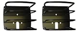 Rugged Ridge Black Powder Coated Trim Accessories Gas Tank Covers, Lighting Accessories, & Misc. Jeep Wrangler 1997 to 2006 (TJ) Euro Taillight Guard