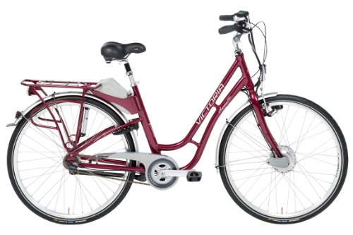 E Bike Victoria Münsterland Damen 28 Zoll carmenviolett 7-Gang SRAM S7