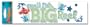 Ek Success Disney DCGIJ27 Finding Nemo Small Fish Big Reef Title 3-D Sticker