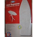 Alumashield Layer Iron Supreme Grey Ironing Board Cover and Pad 54 X 15 by Bajer