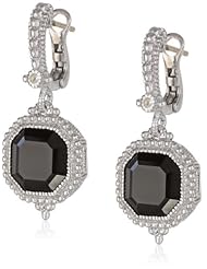 Judith Ripka "Estate" Ascher Cut Stone Drop Earrings