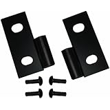 Rugged Ridge 11202.03 Black Lower Door Hinge - Pair