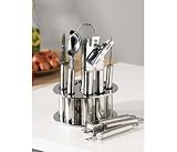 Review AX2  / Five piece stainless steel kitchen gadget set with stand
