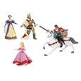 Exclusive to Amazon.co.uk.  Le Toy Van - Papo Fairytale Set 2  (The Queen / Prince / Princes Horse / Dancing Princess Pink / The King )