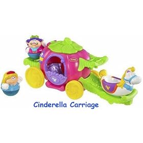 Weebles Adventures Playset - Cinderella Carriage by Weebles