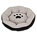 Aspen Pet Sculptured Round Bed Assorted 18 inches