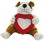 8" Puppy Love Plush Stuffed Beagle Dog w/ Heart Frame