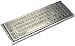 DSI Compact Industrial metal keyborod with integrated number pad, USB