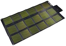 Brunton SOLARIS 52 CIGS Foldable Solar Panel (Black/Silver, 12 Volt)