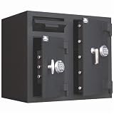 Mesa Safe Company Model MFL2731EE Depository Safe with Electronic Lock, Two Tone Gray