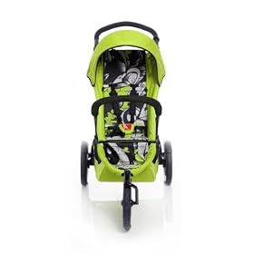 phil & teds Sport Stroller - Graffiti w/ Doubles Kit - Graffiti Green