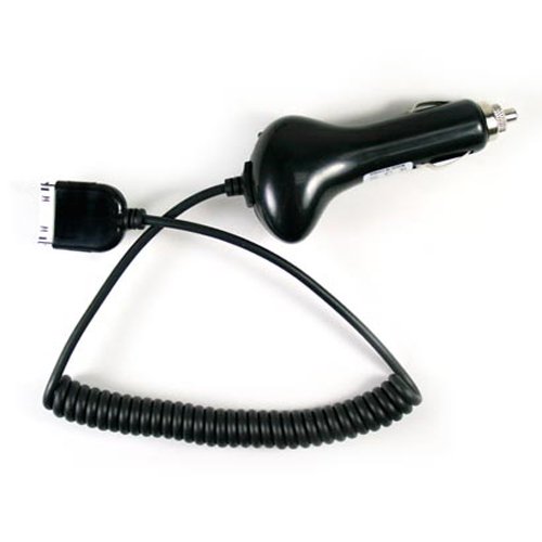 Kroo Premium Black Apple iPad Car Charger
