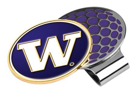 Washington Huskies Uw Ncaa Hat Golf Clip With Ball Marker