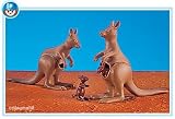 kids and infants educational toys item: Playmobil Kangaroos (2) with Joeys
