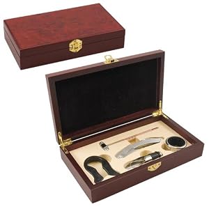 5 Pc. Syrah Wine Accessory Box by 