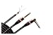 Monster Cable P500-IJ-12 Performer 500 Monster Jazz Instrument Cable (12 Feet., Straight .25 Plugs)