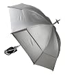 GustBuster Spectator Seat Umbrella (Silver)