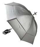 GustBuster Spectator Seat Umbrella (Silver)