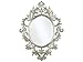 Kenroy Home Louis Wall Mirror with Silver Leaf Finish, 28 by 38-Inch