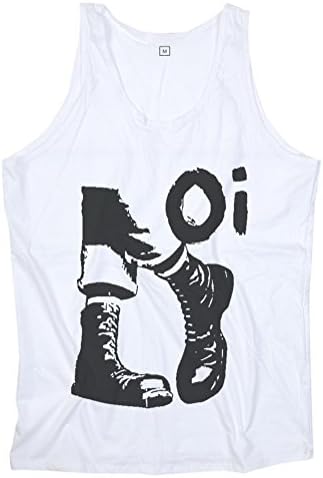 Finewear Free Ship Unisex Oi! Punk Rock Skinhead Glam Noise Nice Birthday Gift Tee Tank Top Sleeveless (S)