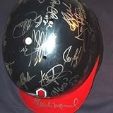 Authentic 2001 Cleveland Indians Team Autographed/Hand Signed Helmet