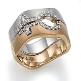 18k Rose and White Gold Female Combination Ring 41YQ79eoq2L. SL160 18k Rose and White Gold Female Combination Ring