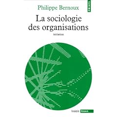 Couverture de la Sociologie des organisations
