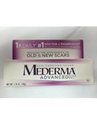 From Amazon.com. Click for details:
 Mederma Mederma Advanced Scar Gel 1.76 oz / 50 g Mederma Mederma Advanced Scar Gel 1.76 oz / 50 g