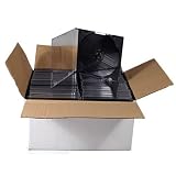 CD Slimline Jewel Cases - 80 Pack