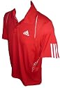 Adidas Climacool Polo Shirt Comp Trad Clima365 Tennis Red short sleeve Top