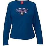 New York Giants Royal Blue Ladies 2007 NFC Conference Champions Long Sleeve T-shirt