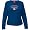 New York Giants Royal Blue Ladies 2007 NFC Conference Champions Long Sleeve T-shirt