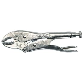 4 in. Curved Jaw Locking Pliers with Wire Cutter by Irwin
