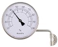 Conant Custom Brass Model H-6SS Vermont Stainless Steel Dial Hygrometer