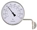 Outdoor Living : Conant Custom Brass Model H-6SS Vermont Stainless Steel Dial Hygrometer