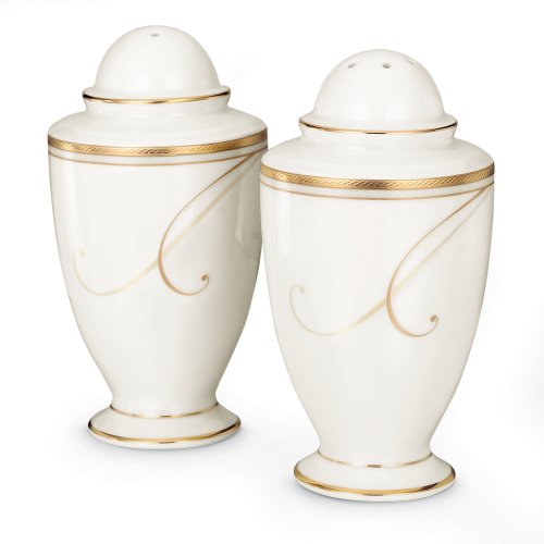 Noritake Golden Wave Salt Pepper Shakers