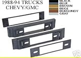 Stereo Install Dash Kit GMC Suburban 92 93 94 (car radio wiring installation parts)