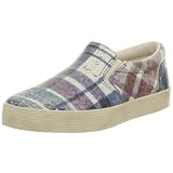 Leather Island Womens Tribute To Madras1 Slip On Sneaker